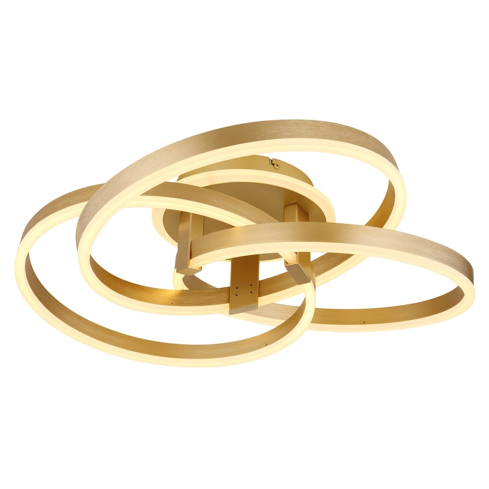 Gouden plafondlamp Herwig design Globo 9007371446452