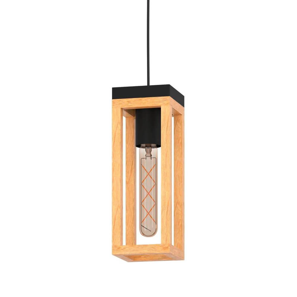 Houten hanglamp Nafferton