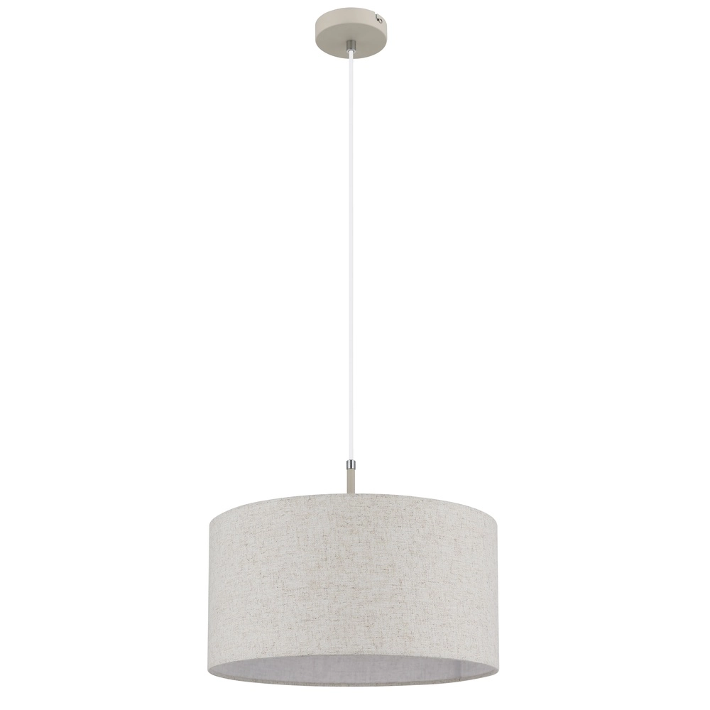 Hanglamp Deleon zand bruin Ø 40cm Globo 9007371575909