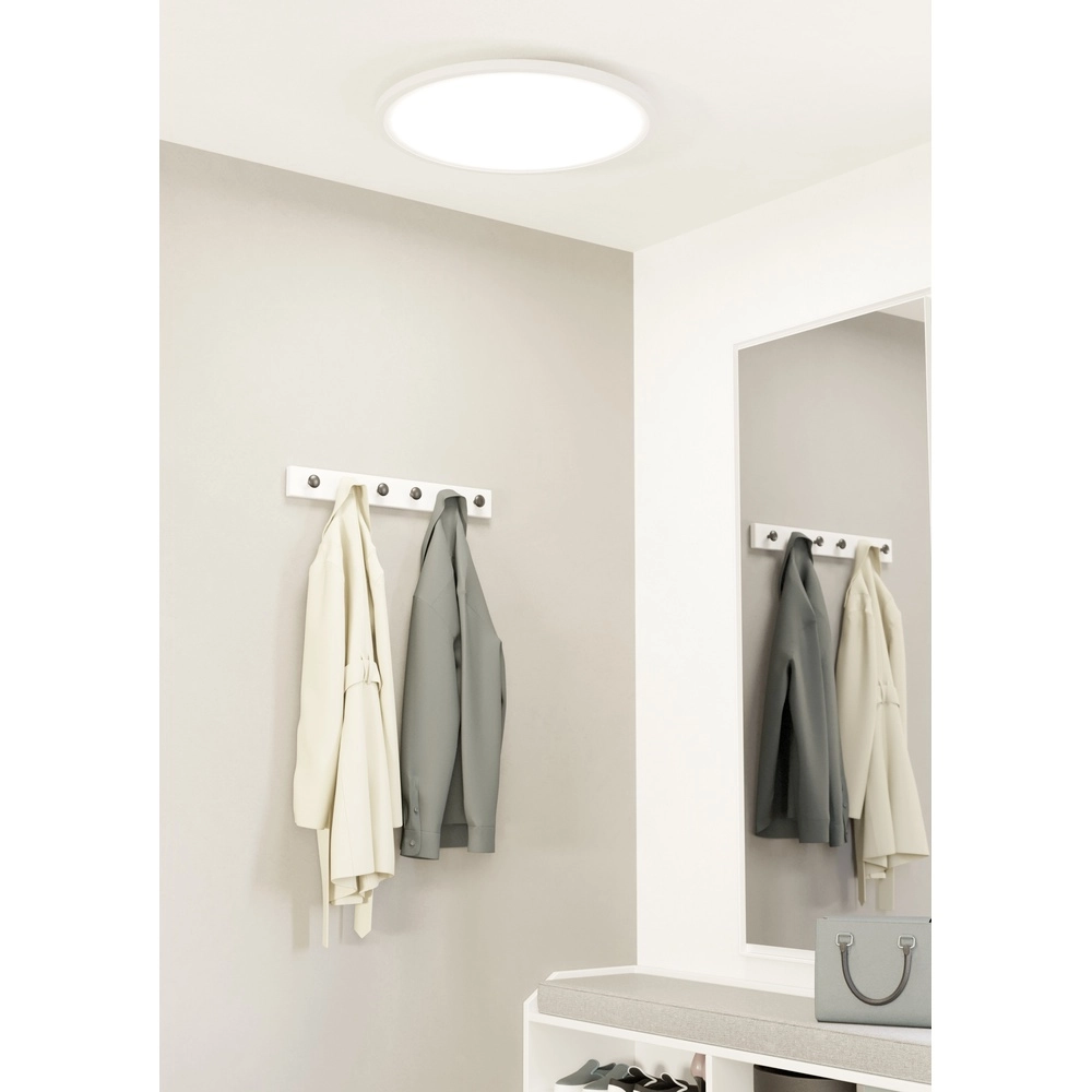 Slimme slanke plafondlamp Sarsina-Z Ø 60cm - wit Eglo 9008606264056