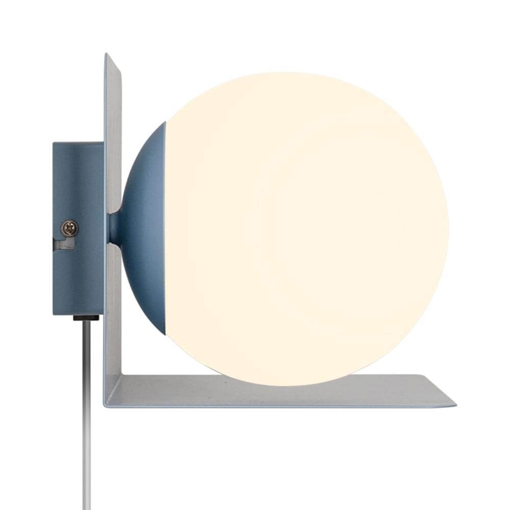 Muurlamp met bol Lilibeth blauw Nordlux 5704924016011