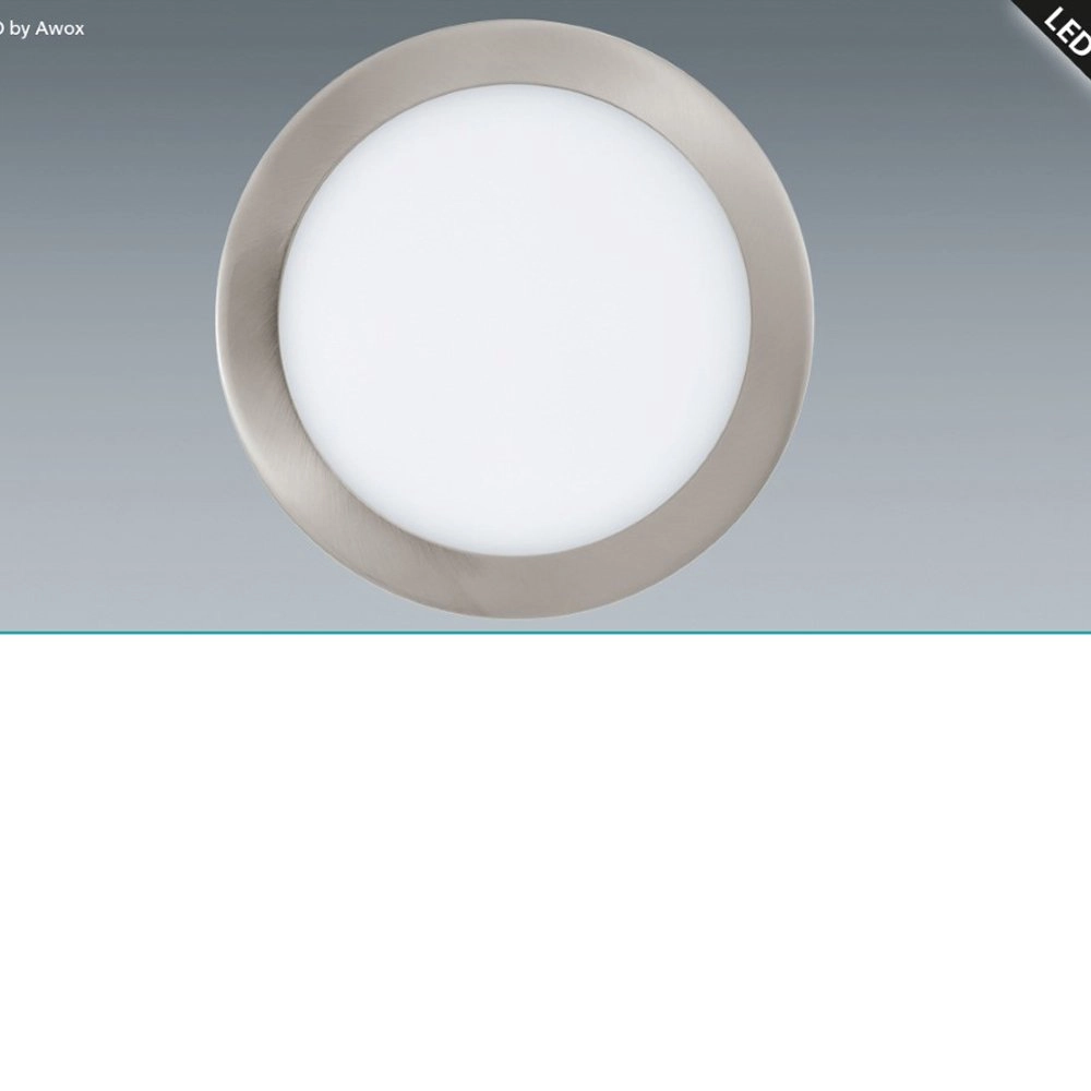 Led plafondlamp Fueva-C 22,5cm nikkel mat Eglo 9002759966768