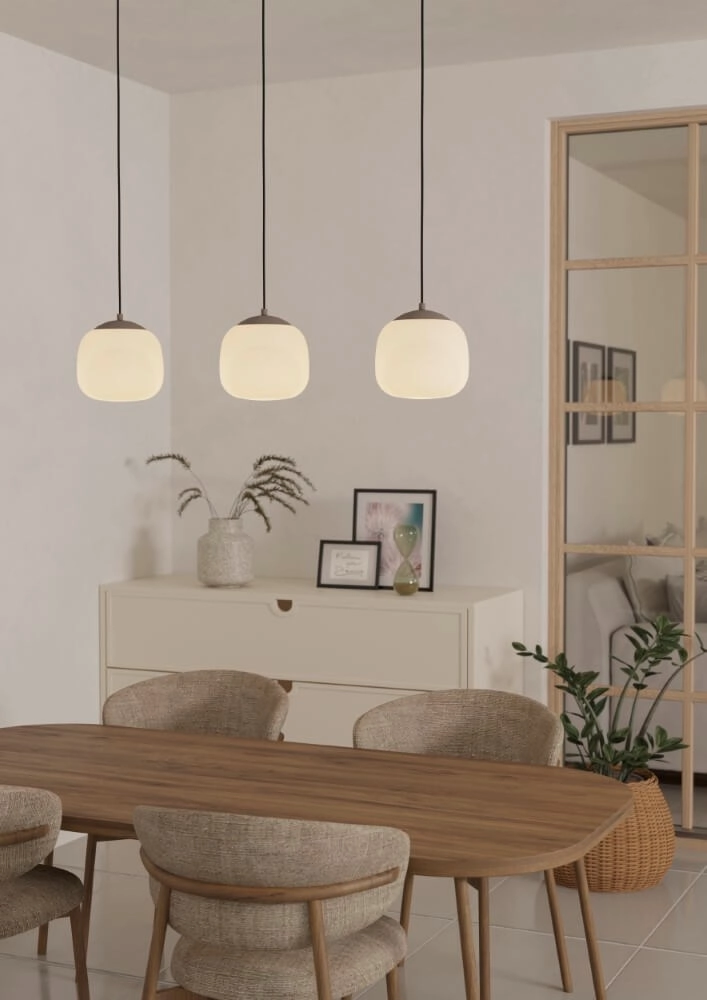Japandi hanglamp Cominio 3-lichts Eglo 9008606274598