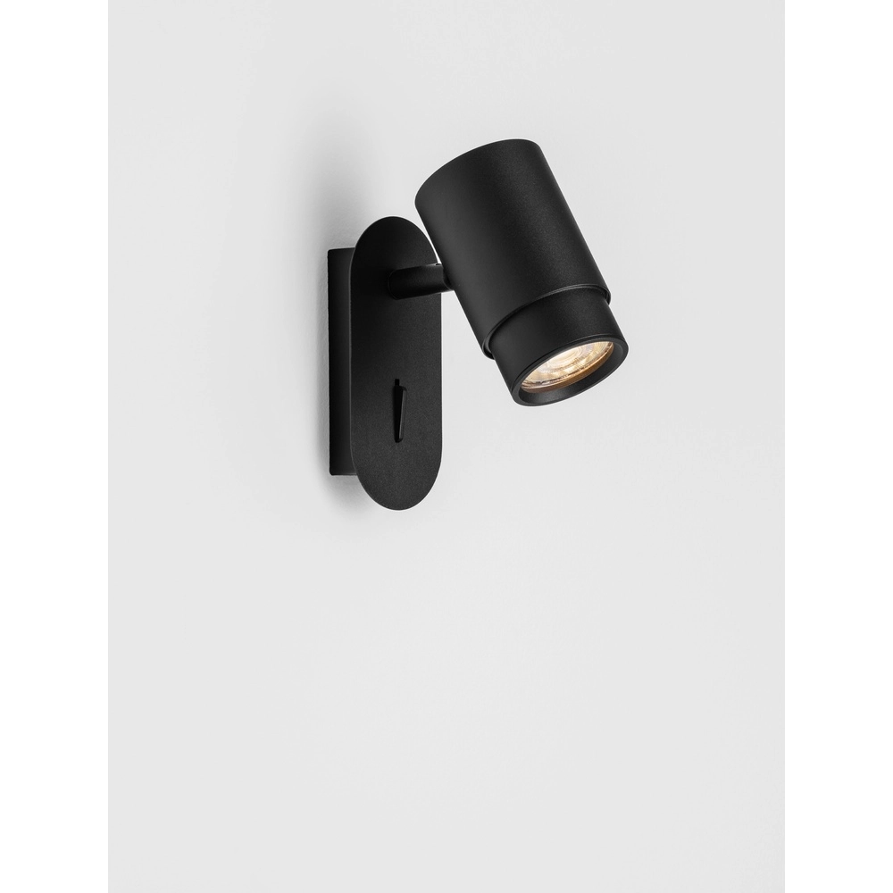 Bedlampje Nime zwart Lyora 5212017476388