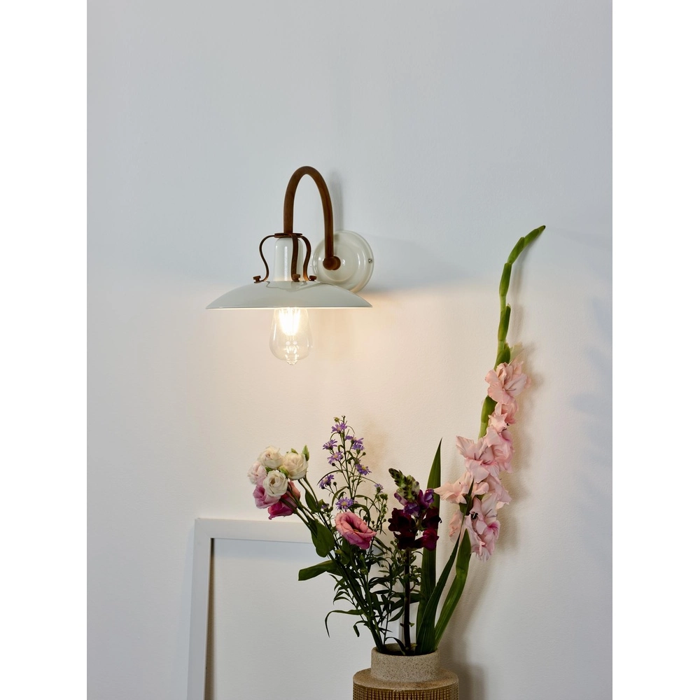 Klassieke wandlamp RÃ¶mer beige Lucide 5411212302144