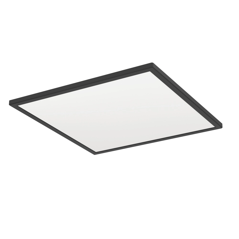 Slimme badkamer lamp Rovito-Z vierkant - zwart - 50x50cm