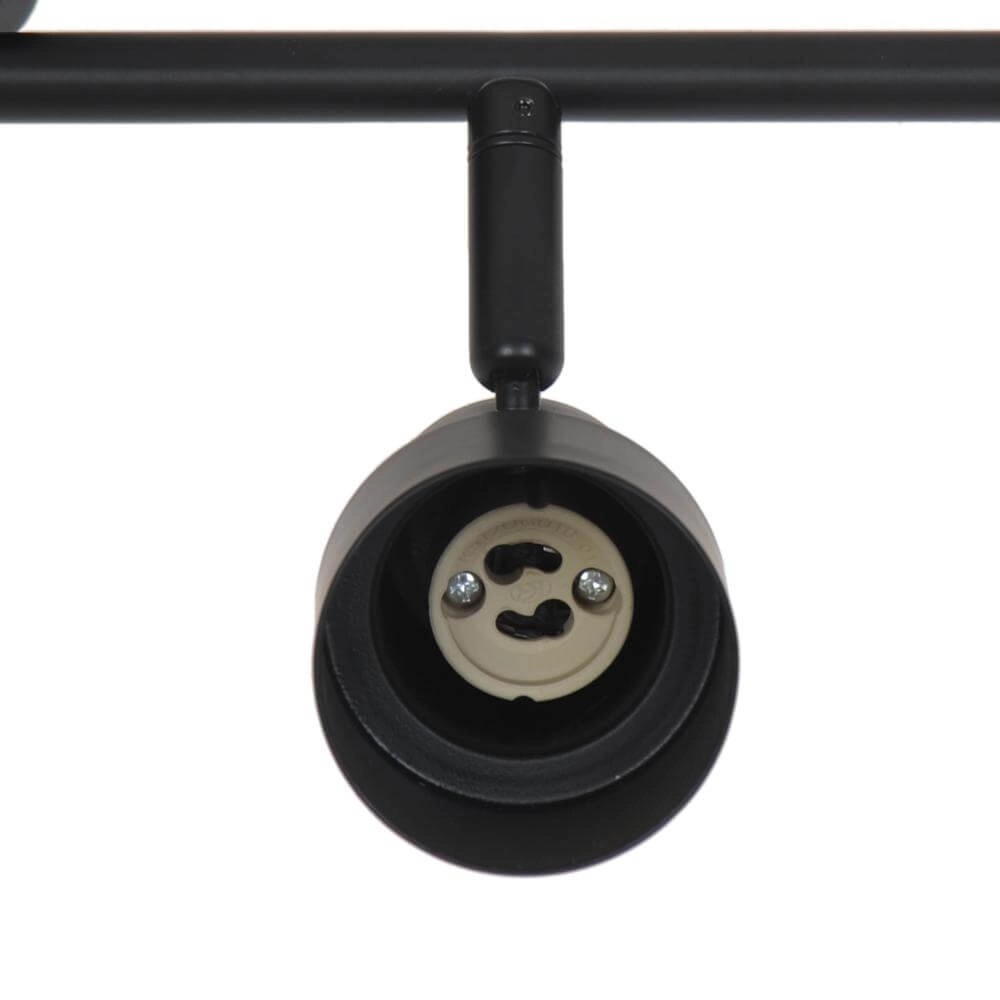 4-lichts plafondlamp Boston zwart Nordlux 5704924024528