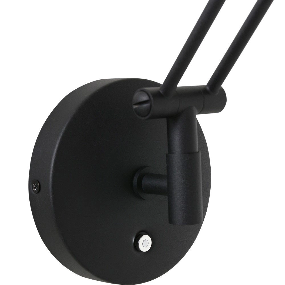 Zwarte leeslamp Zodiac LED voor aan de wand Steinhauer 8712746127331