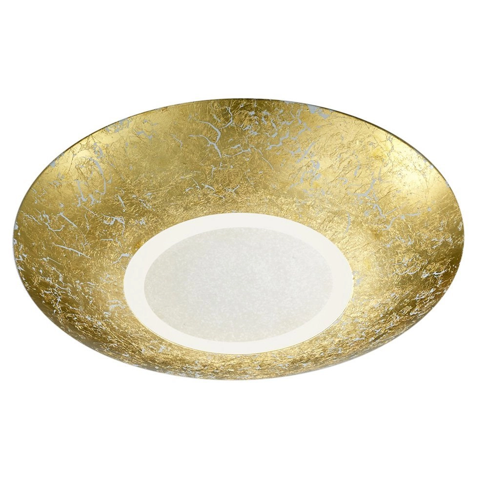 LED plafondlamp Chiros oud goud