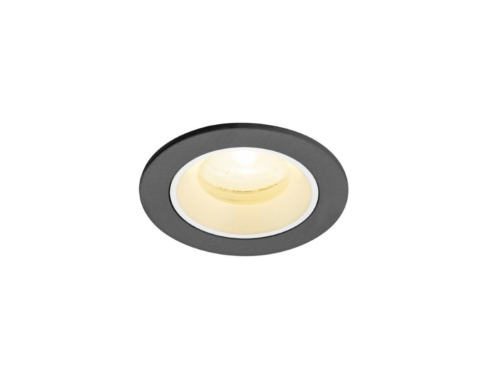 Inbouwspot Numinos XS zwart/wit 3000K - 20gr SLV 4024163314640
