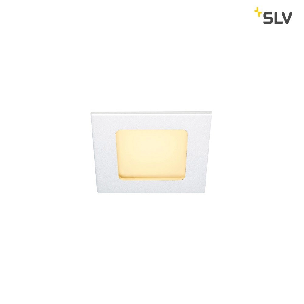 Led inbouwspot Frame Basic led 9cm wit SLV 4024163158145