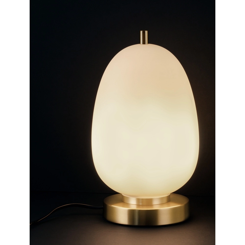Tafellamp Lato goud met wit Lyora 5212017445582