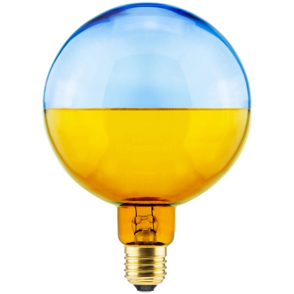Lichtbron goud en blauw Illusion 5W - E27 - 240lm - 1900K - Ø 12,5cm Segula 4260751131224