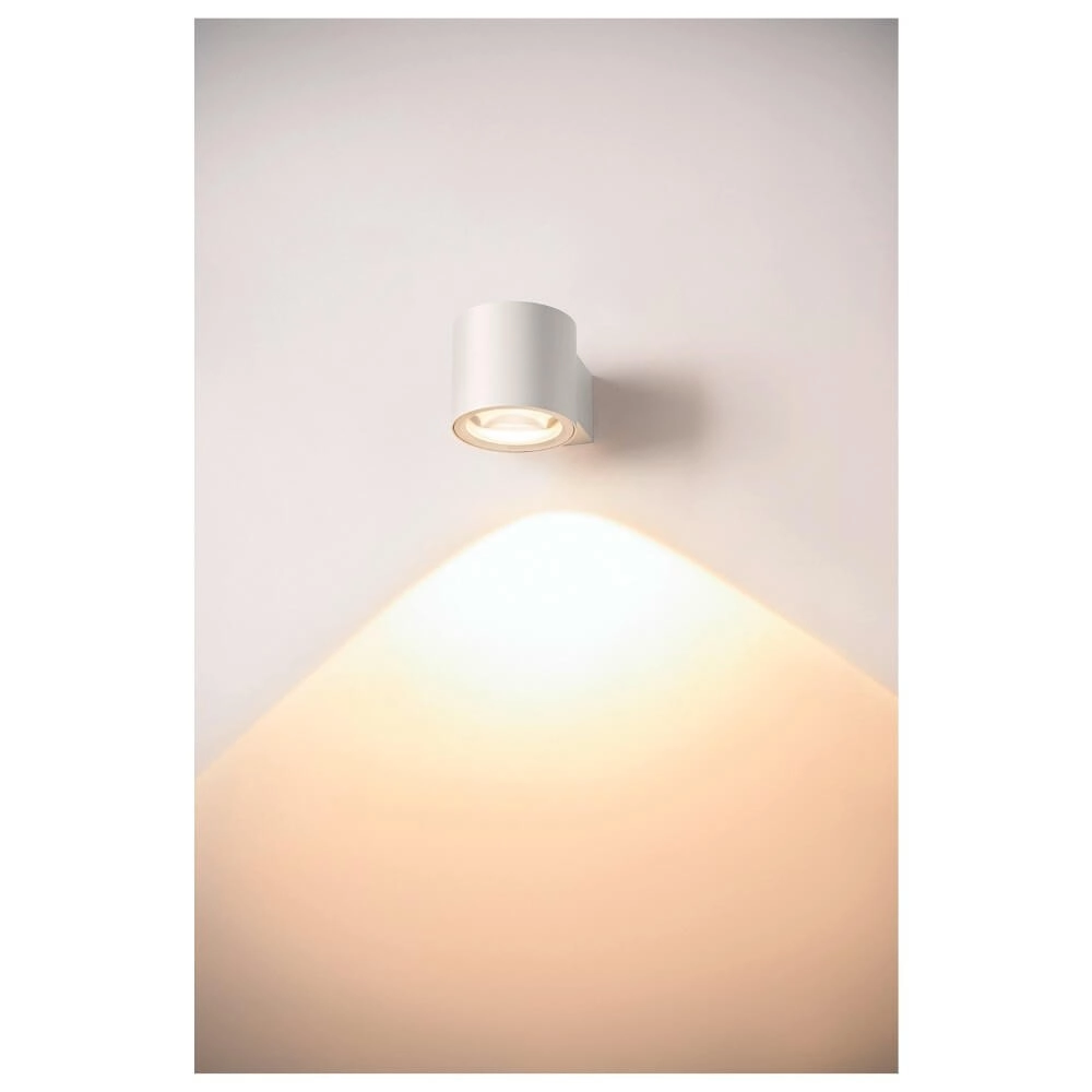 Dim-to-warm muurspot Oculus wit SLV 4024163263870