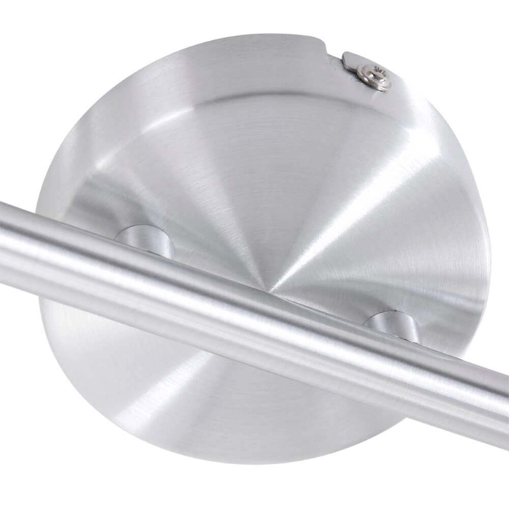 Led plafondspot Natasja Led 4-lichts grijs Steinhauer 8712746112016