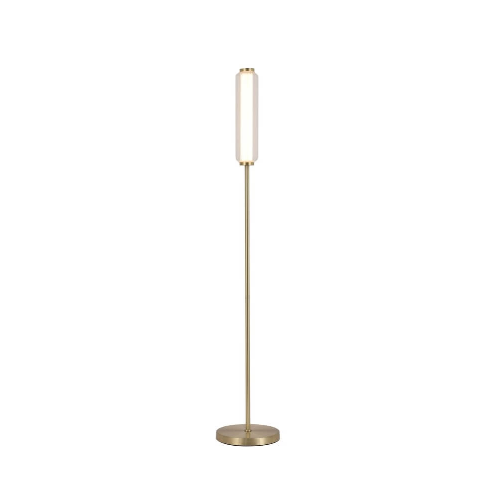 Moderne vloerlamp Mod messing