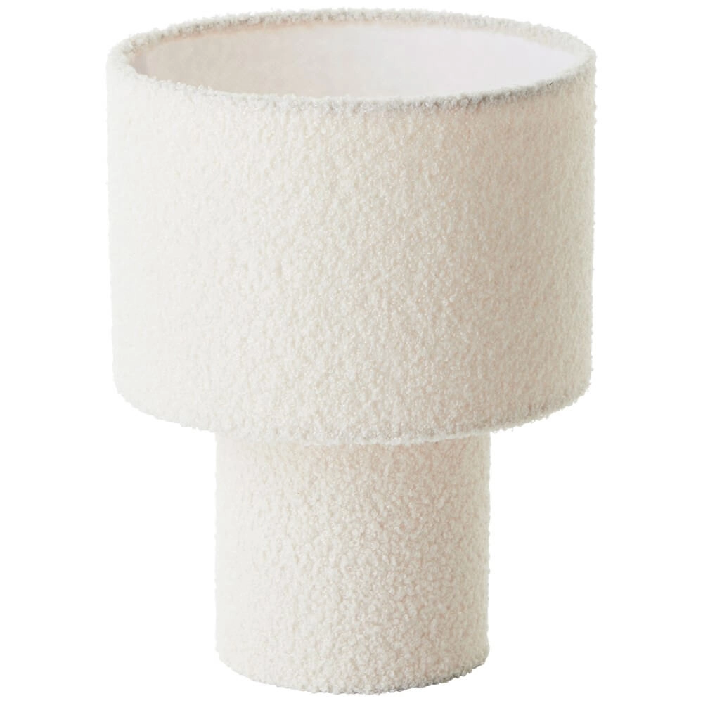 Creme tafellamp Teddy Ø 23cm Brilliant 4004353447235