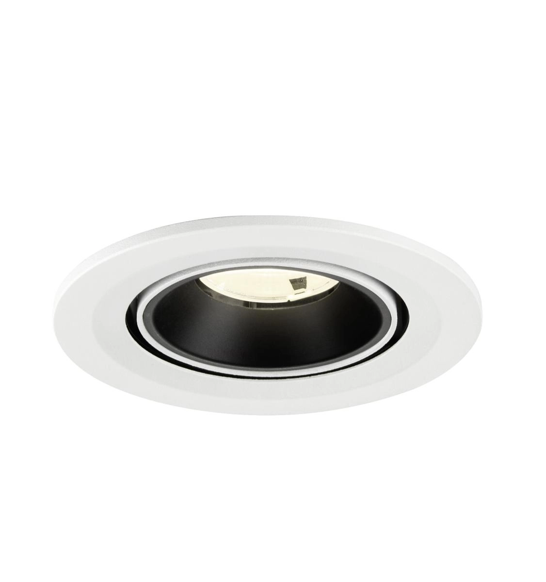 Inbouwspot Numinos Gimble S wit/zwart 4000K - 20gr SLV 4024163313308