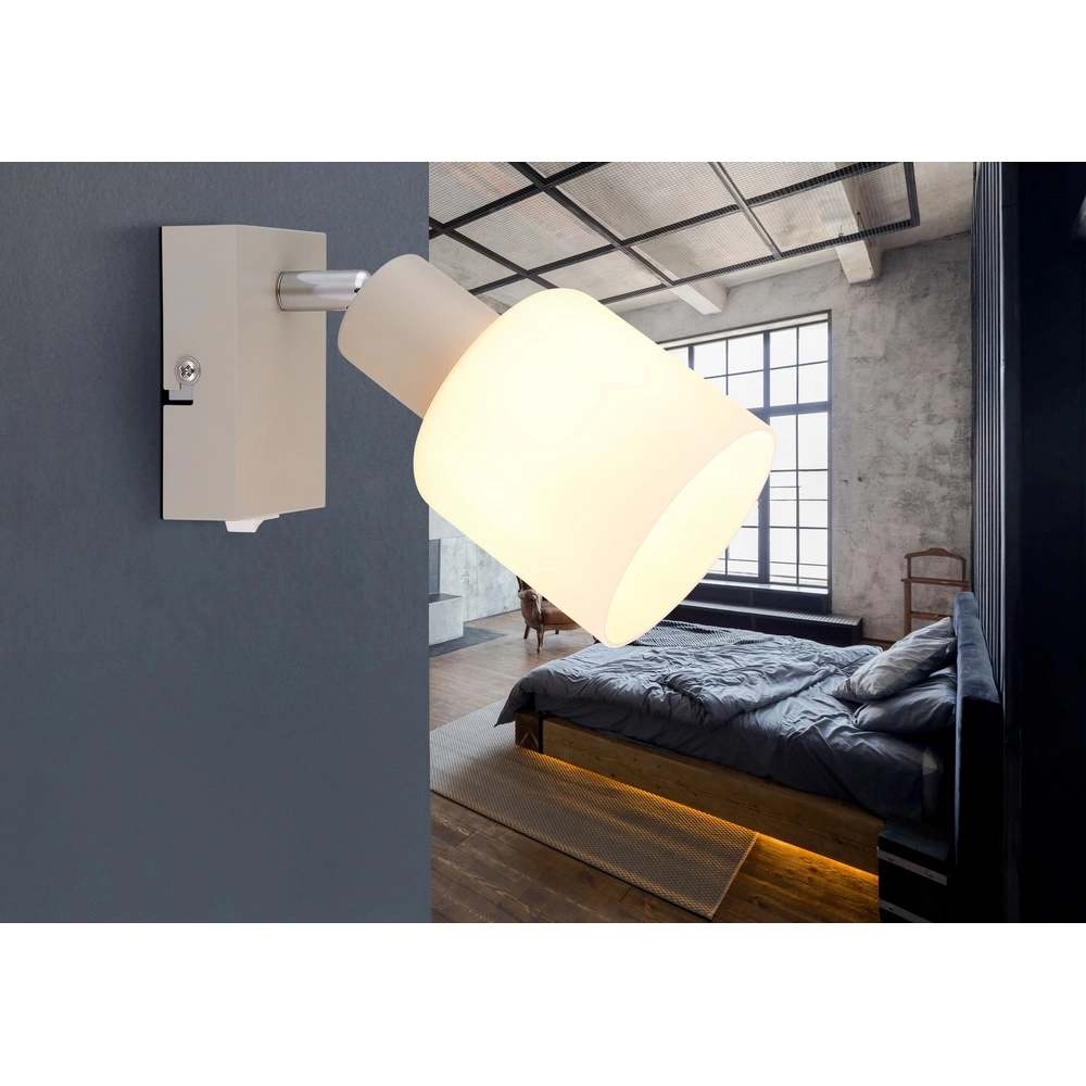 Wandspot Trent zand bruin Globo 9007371572960