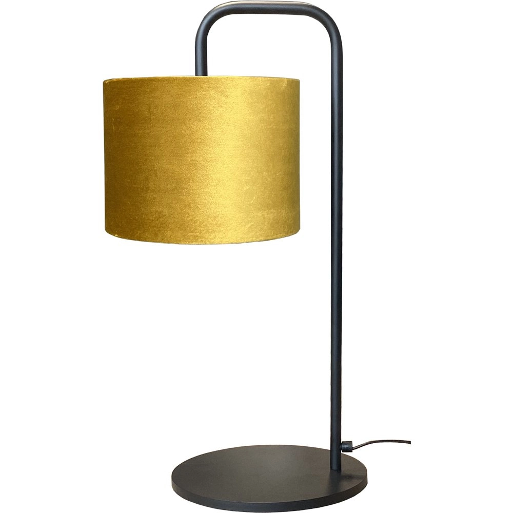 Tafel Schemerlamp Venus met goudkleurige lampenkap