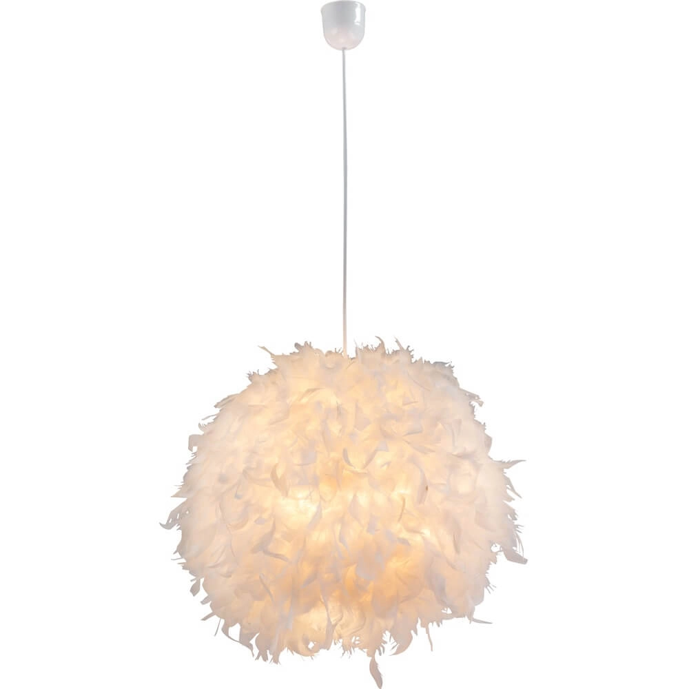 Witte hanglamp Katunga Ø 45cm