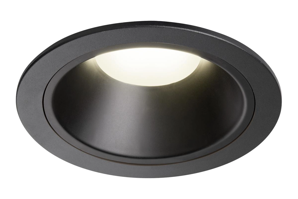 Inbouwspot Numinos XL zwart 4000K - 55gr