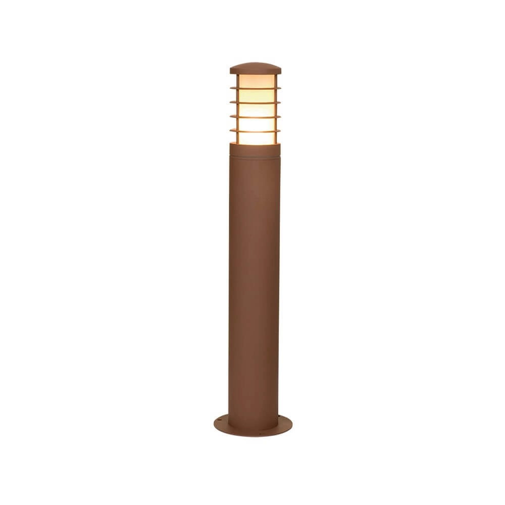 Padverlichting Horn roestbruin