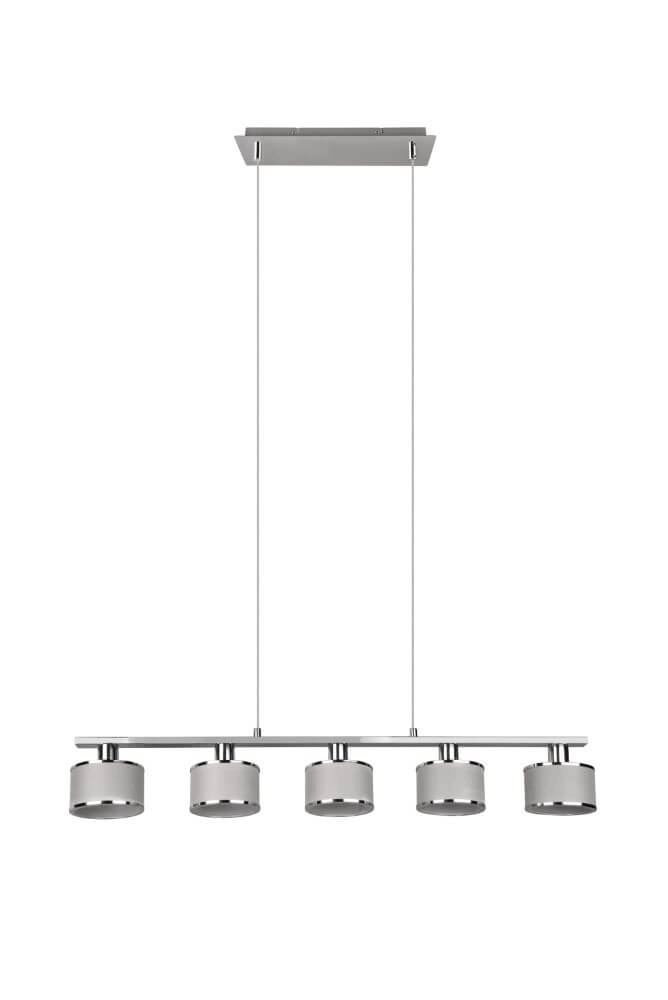 5-lichts hanglamp Kaprun recht 92cm Trio 4017807581157