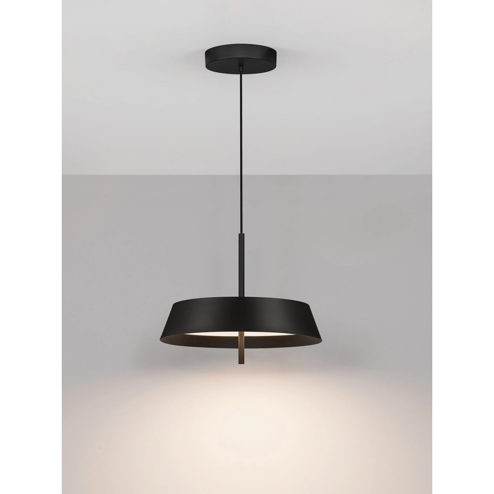 Strakke hanglamp Velio zwart design Lyora 5212017488985