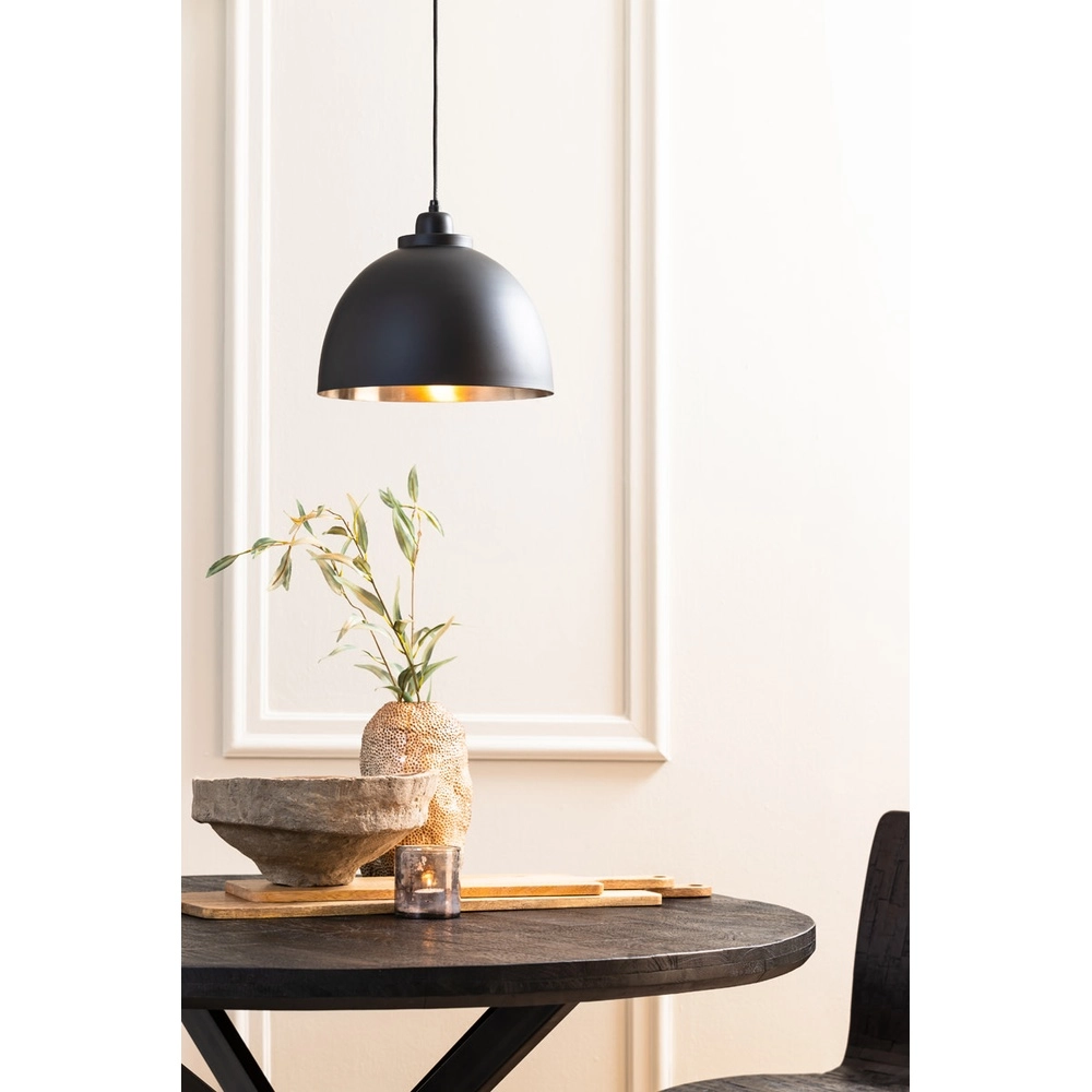 Hanglamp Kylie zwart Ø 30cm Light & Living 8717807083205