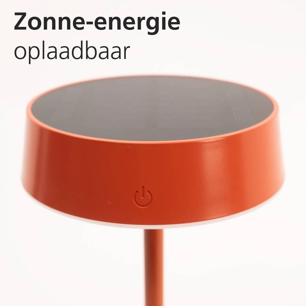 Strakke tafellamp Simeri hybride rood Eglo 9002759758790
