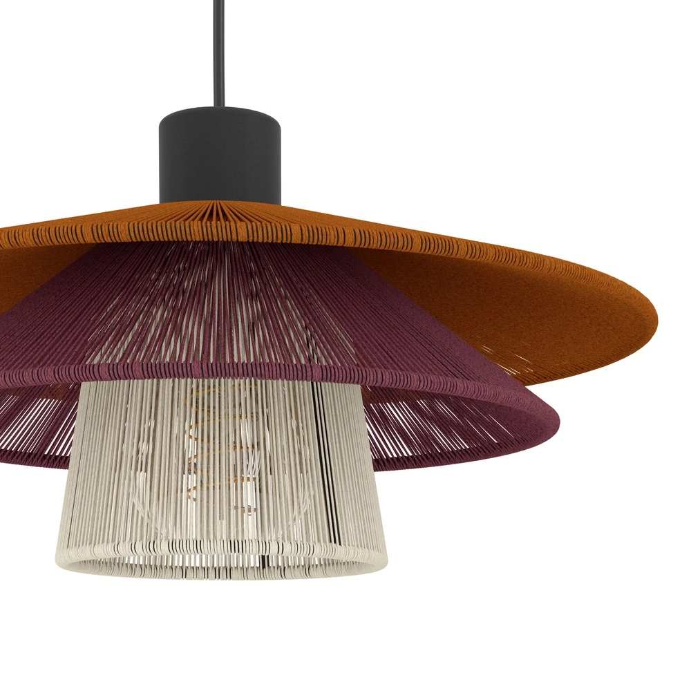 Draad hanglamp Pignona Ø 50cm gekleurd Eglo 9008606391158