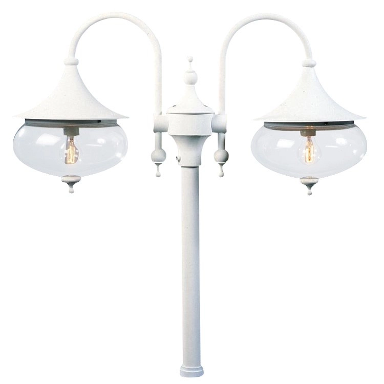 Lantaarnlamp Libra 2-lichts wit