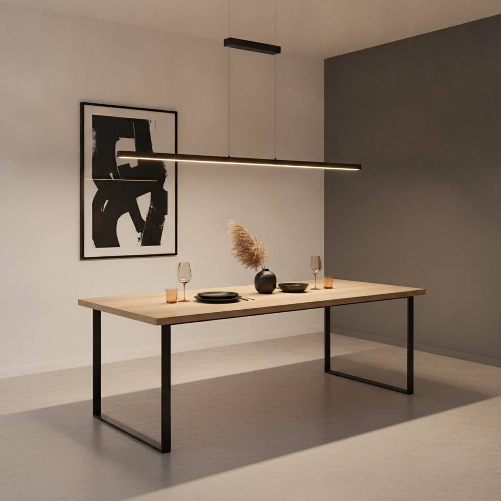 Strakke hanglamp Kondora 2 M zwrt 147,7cm