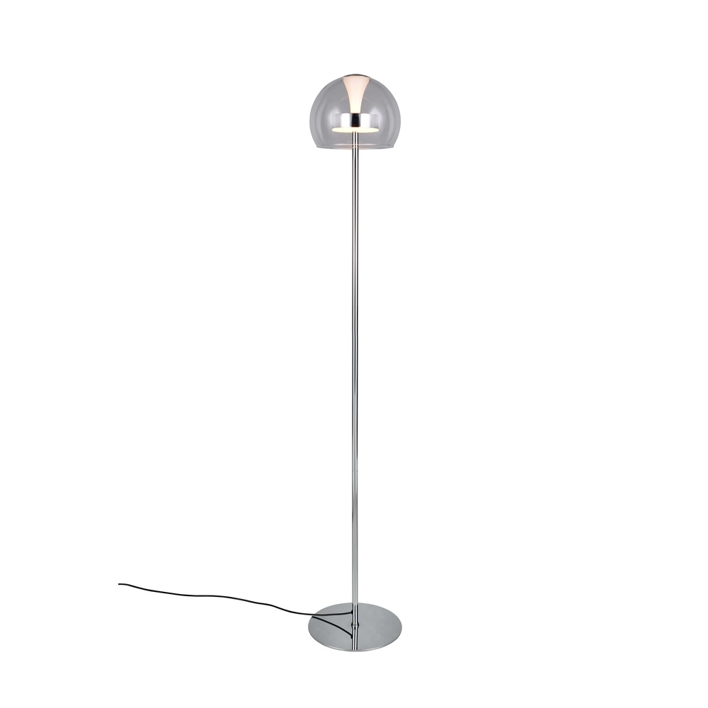 Vloerlamp Flynt chroom