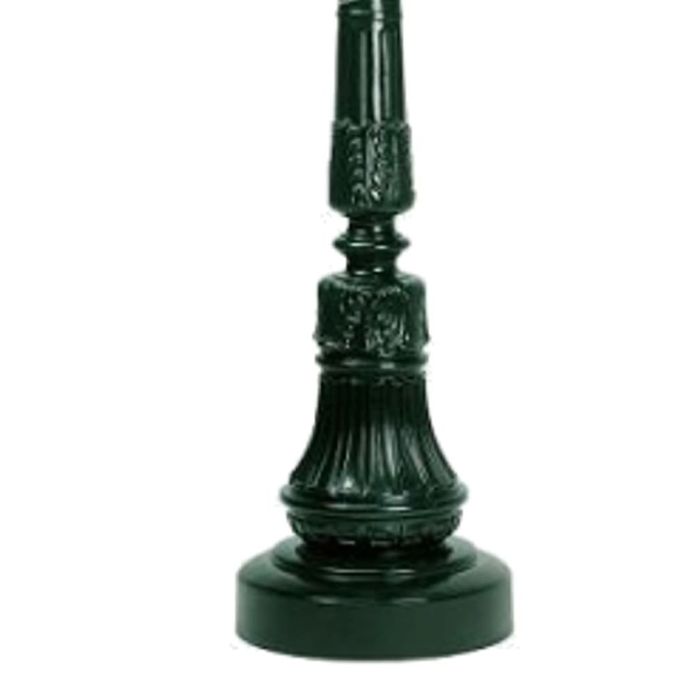 Nostalgic mast Dokkum V3 zwart KS verlichting 8714732594349