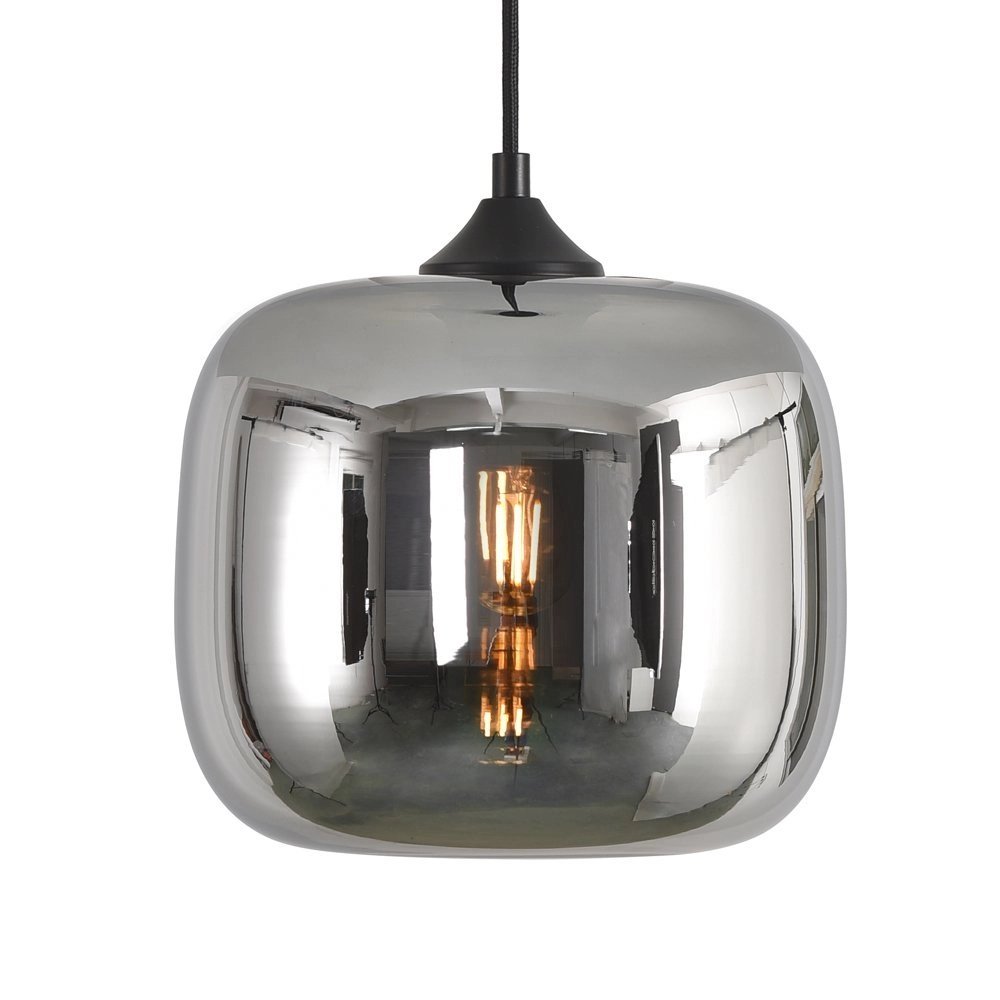 Hanglamp Preston-24 rook glas