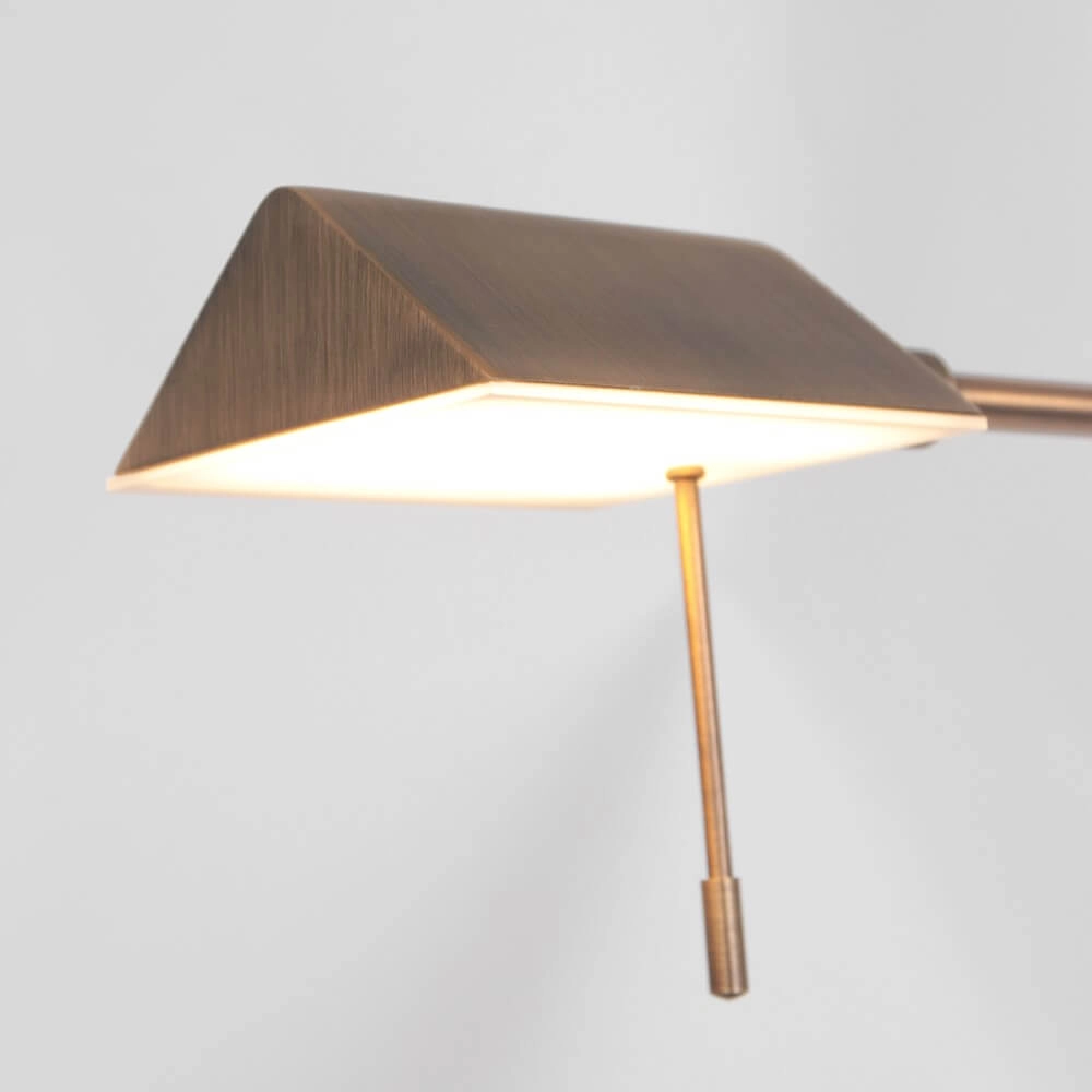 Bronzen leeslamp Retina met led Steinhauer 8712746135671