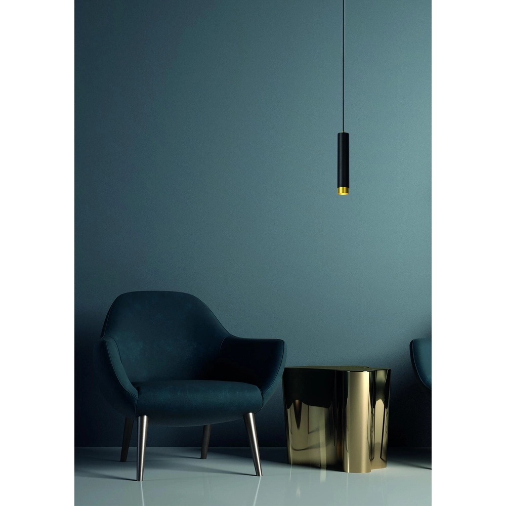 Design hanglamp Floris zwart Ø 5,9cm Lucide 5411212351951