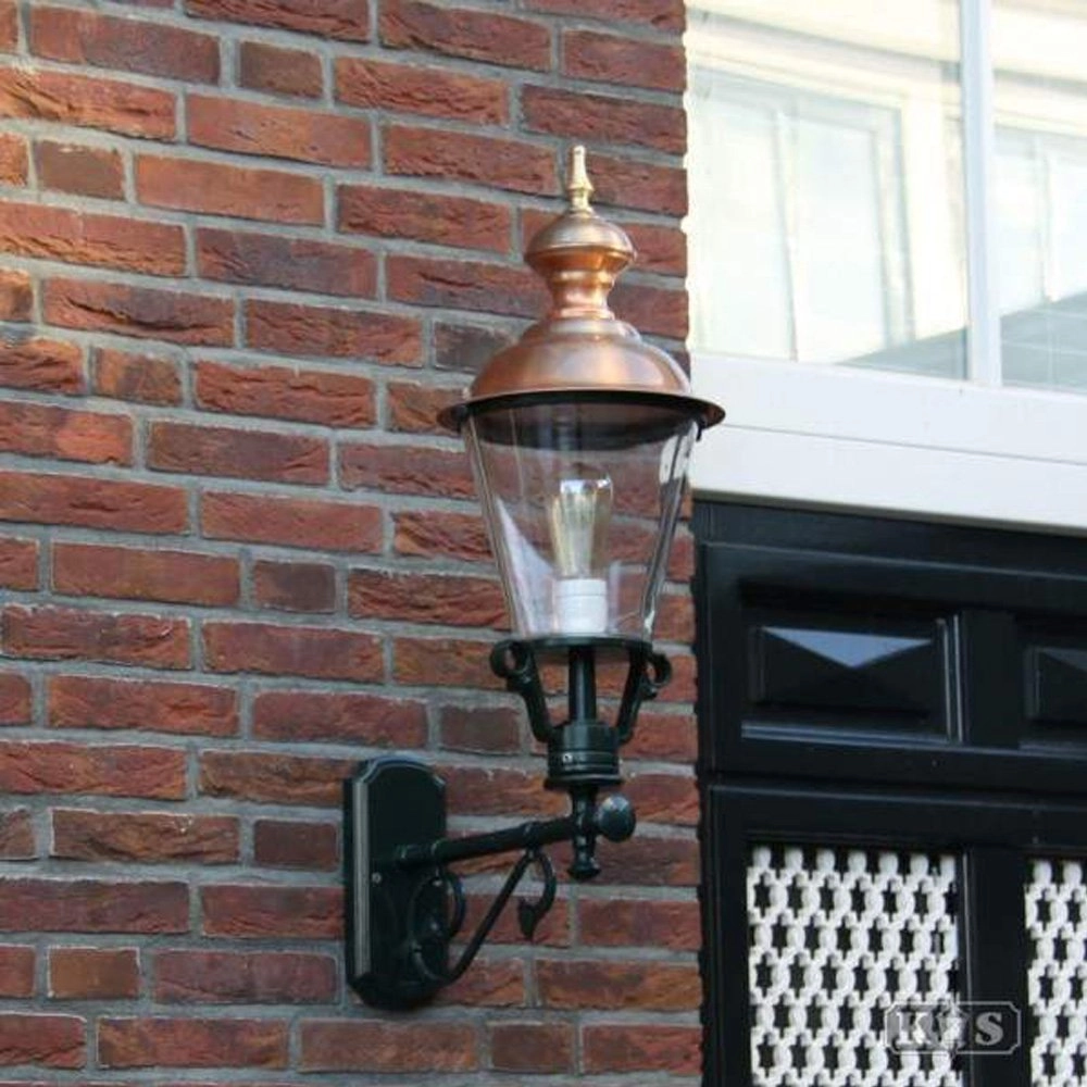 Nostalgische buitenlamp Baarn zwart KS verlichting 8714732718042
