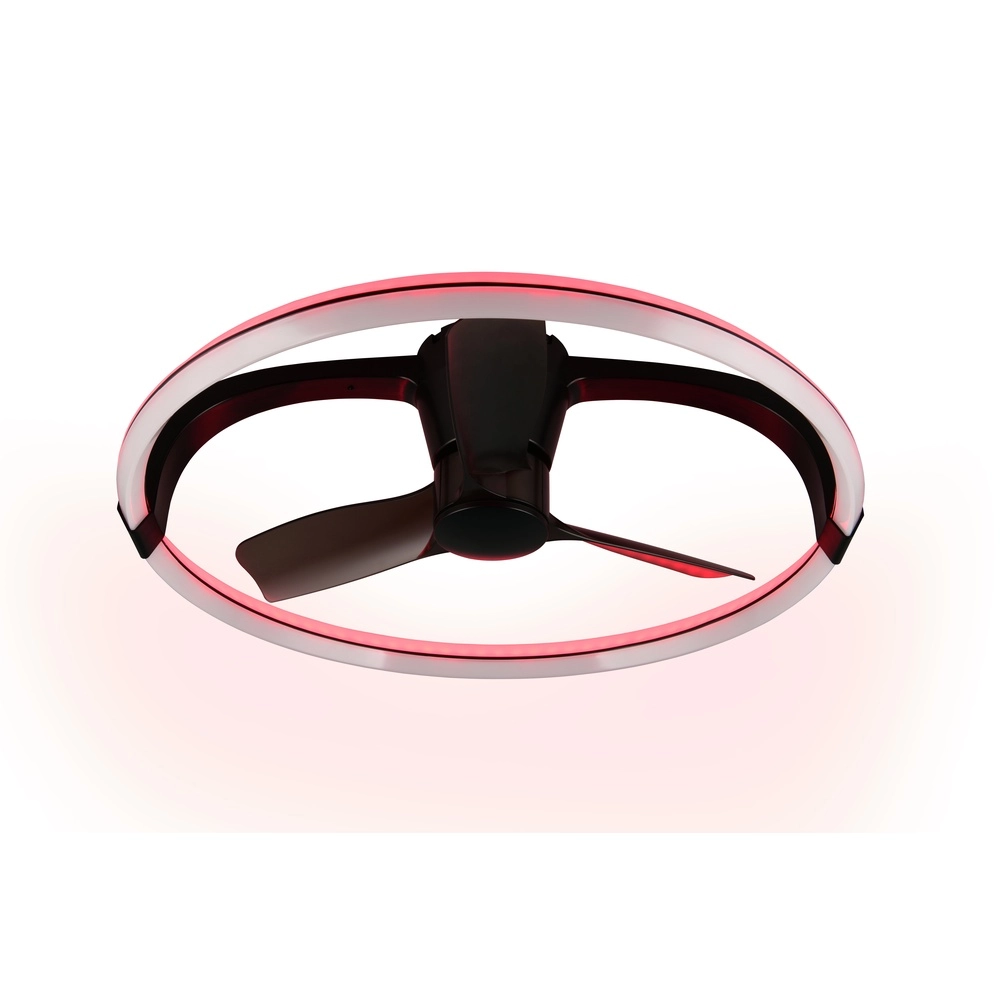 Smarthome ventilator Stockholm zwart Ø 73,5 Tuya Trio 4017807693133