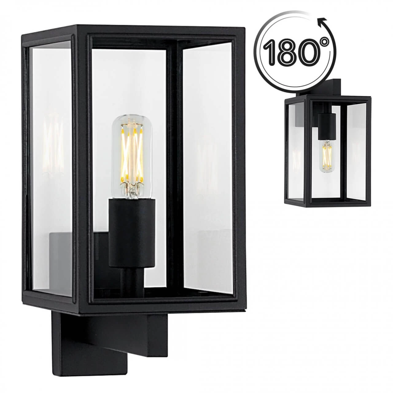 Strakke buitenlamp Soho