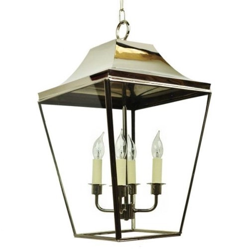 Landelijke hanglamp Knightbridge 4-lichts 63cm