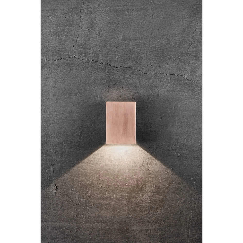 Wandlamp koper Fold strak design Nordlux 5704924000546