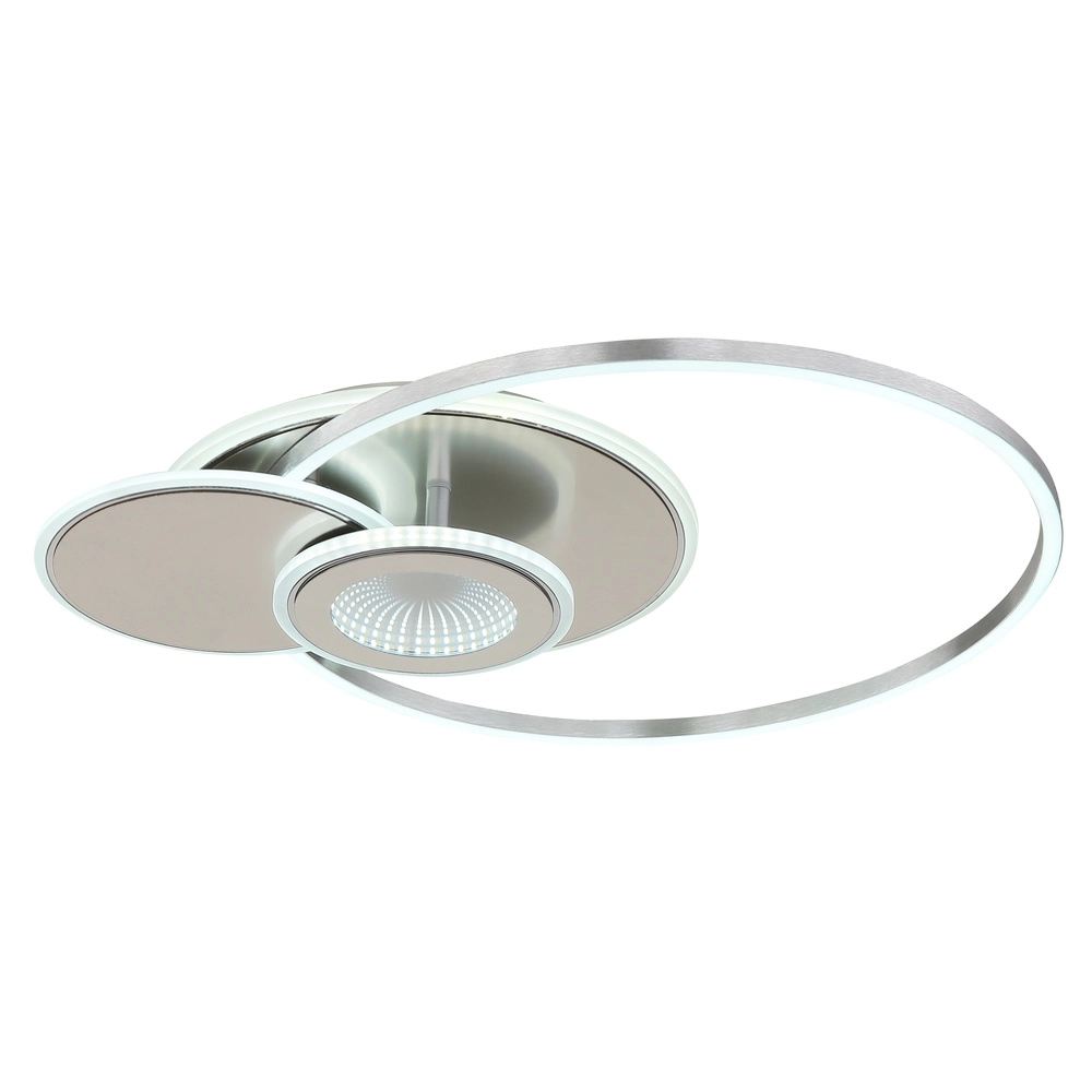 Design plafondlamp Beltran zilvergrijs Globo 9007371586691