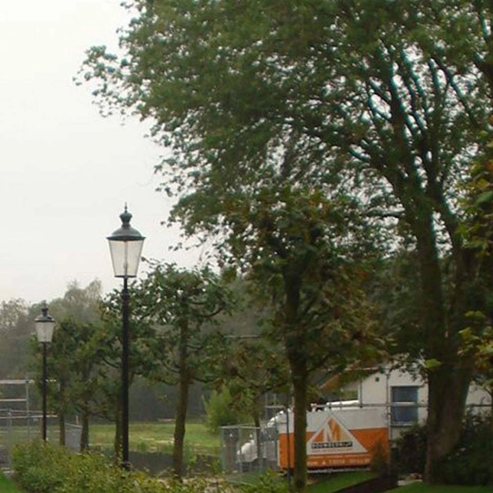 Nostalgische tuinlamp Den Haag zwart KS verlichting 8714732060103