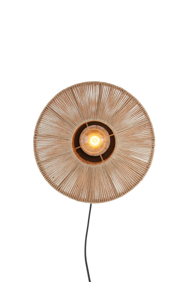 Rotan wandlamp Lyra Ø 31cm Light & Living 8717807681180