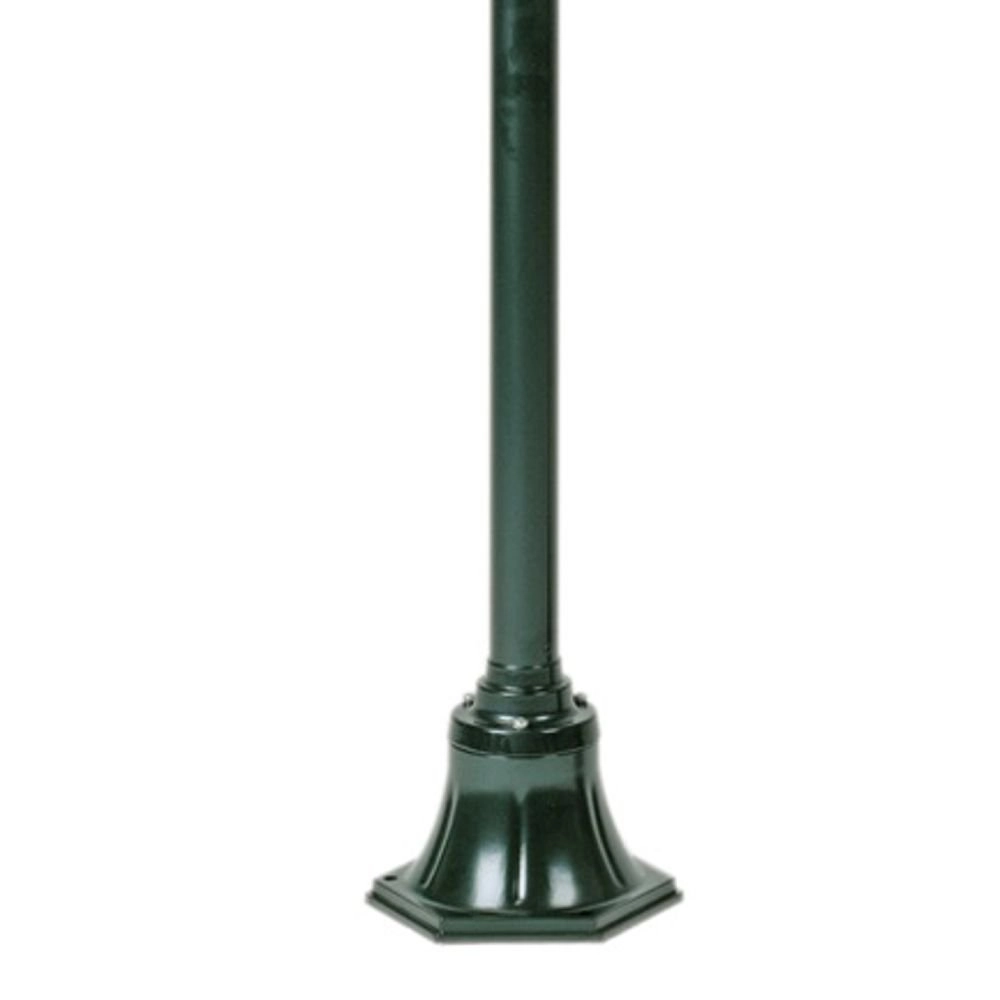 Staande buitenlamp Toscane 1 lichts lantaarn - zwart KS verlichting 8714732510547