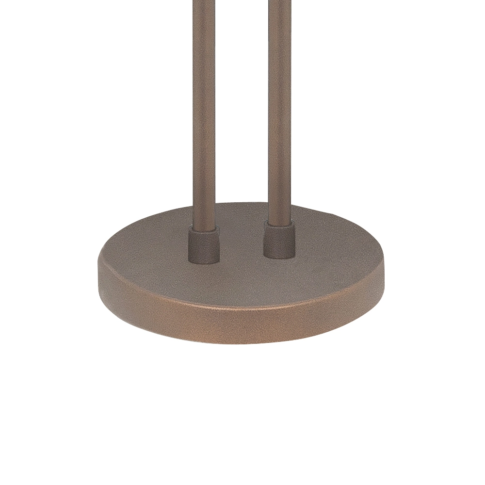 2-lichts led leeslamp Malaga choco Highlight 8718379052491
