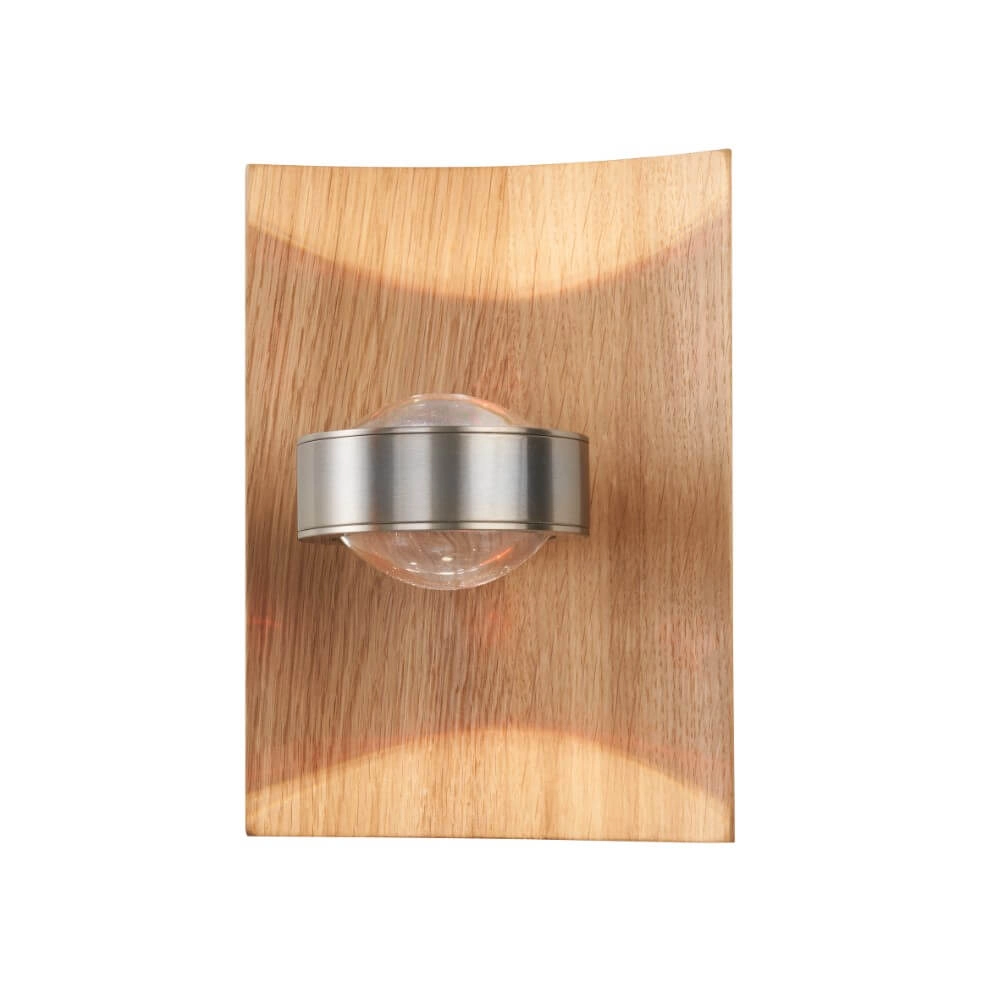 Wandlamp Shine-Wood led